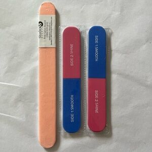 Lot of 3 Nail Files brand new